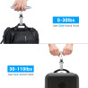 Luxebell Digital Luggage Scale Gift for Traveler Suitcase Handheld Weight Scale 110lbs Blue